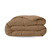 Zelesta Pure Uni katoenen zomerdekbed - Cacaobruin