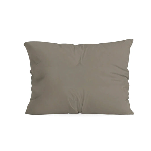 Zelesta Pure Uni Katoenen Kussensloop Set van 2 - Antracietgrijs