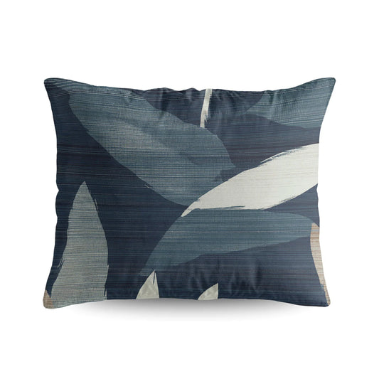 Zelesta Pure Design Katoenen Kussensloop Set van 2 - Dark Leaves