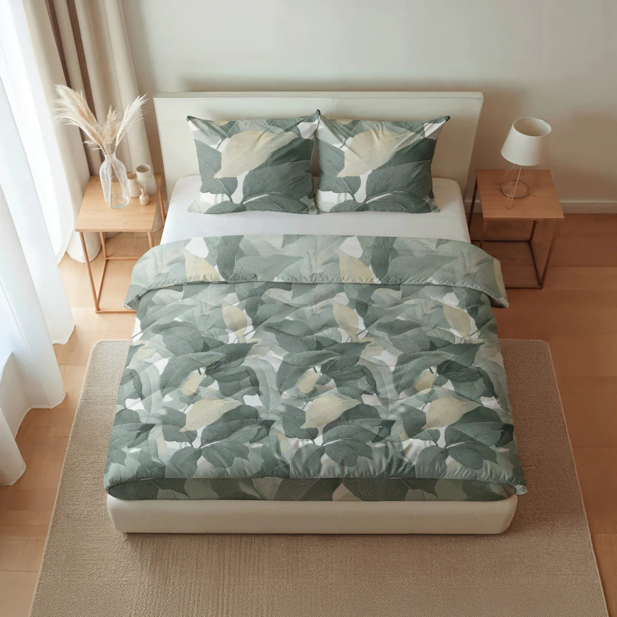 Zelesta Pure Design Katoenen Dekbed - Green Forest