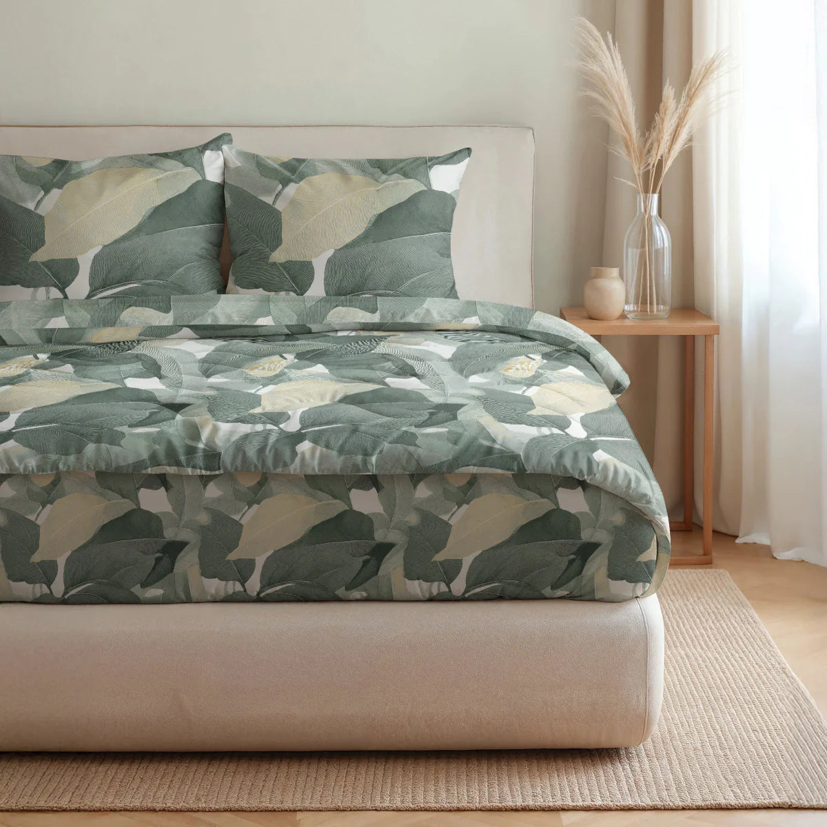 Zelesta Pure Design Katoenen Dekbed - Green Forest