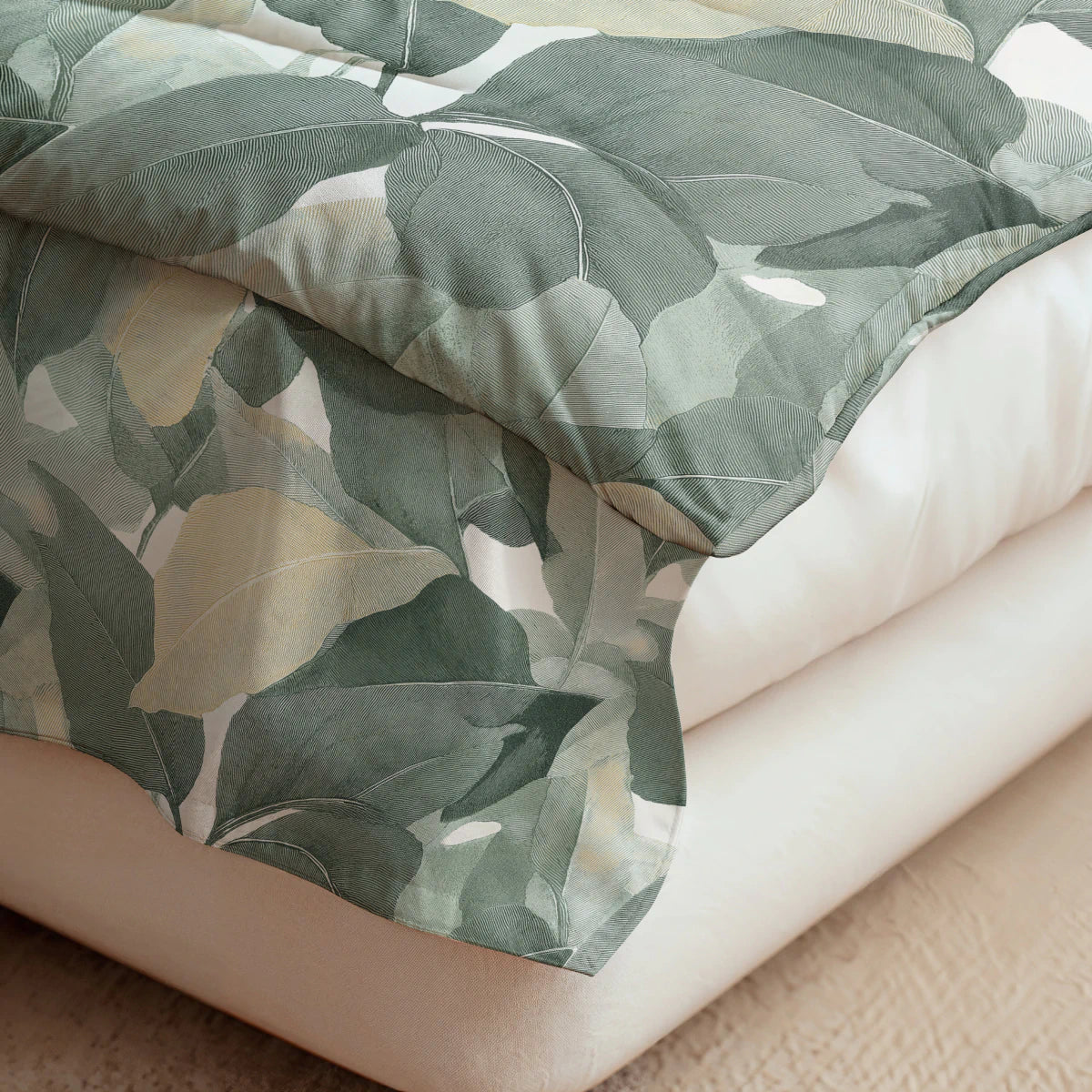 Zelesta Pure Design Katoenen Dekbed - Green Forest