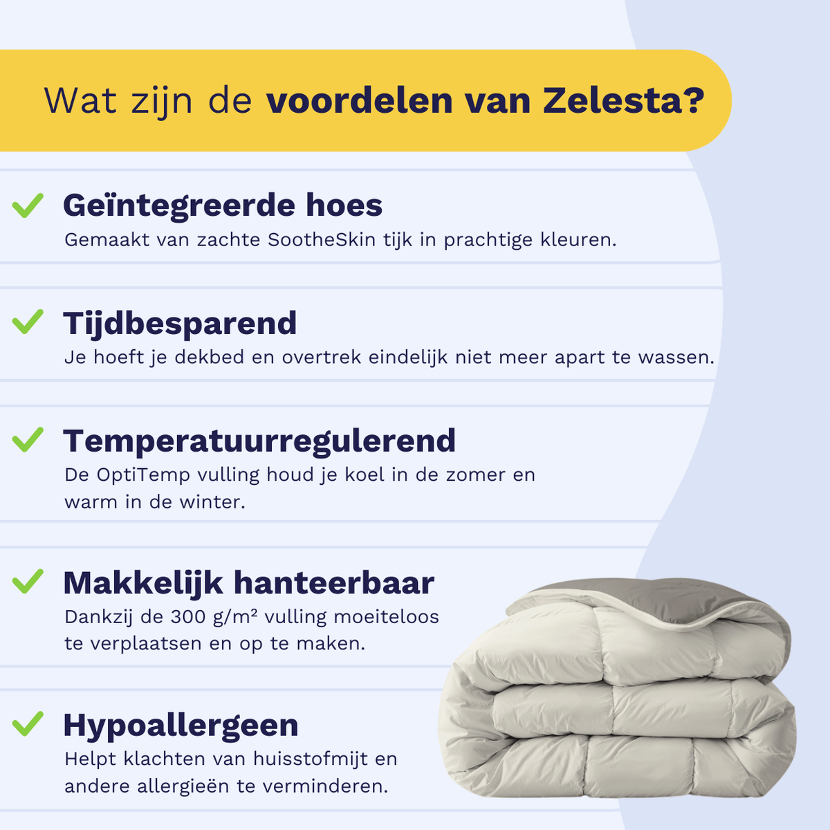 Zelesta Royalbed - Tender Gray & Cream