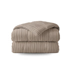 Zelesta Pure Design Katoenen Dekbed - Brown Stripes