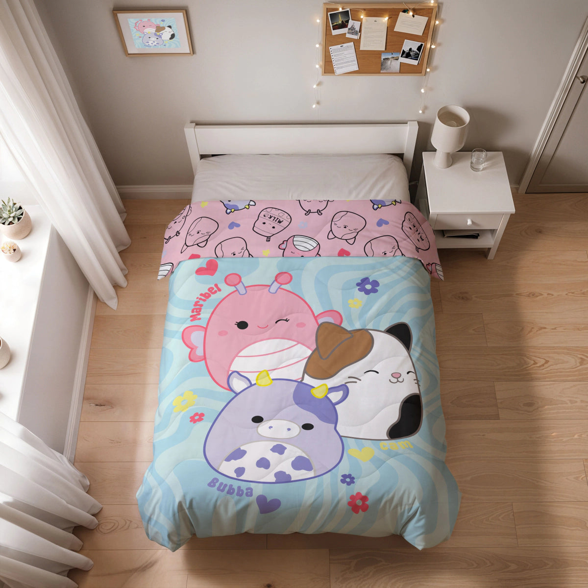 Kids Dekbed - Squishmallows