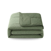 Zelesta Special Corduroy Katoenen Dekbed - Bosgroen