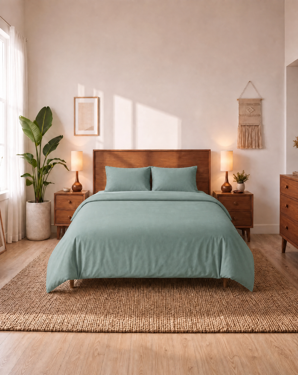 Zelesta Comfort Uni Naadloos Dekbed - Zeemousse Groen