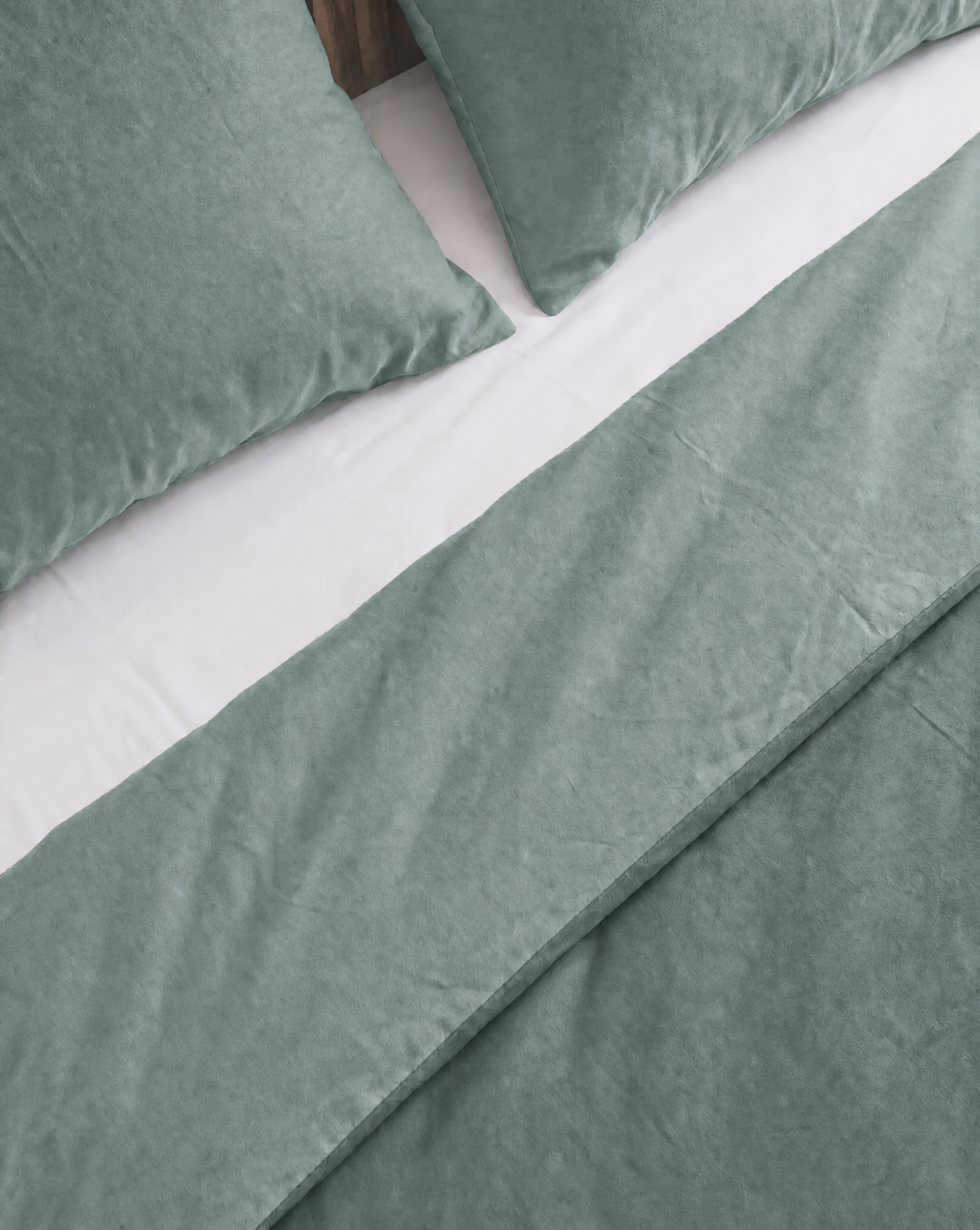 Zelesta Comfort Uni Naadloos Dekbed - Zeemousse Groen