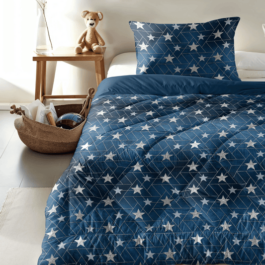 Zelesta Comfort Kids Dekbed - Silver Stars