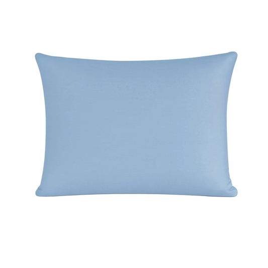 Zelesta Pure Uni Naadloos Katoenen Kussensloop Set Van 2 – Blauw