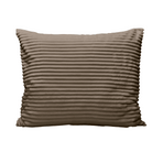 Zelesta Special Teddy Groove Kussensloop Set Van 2 - Taupe