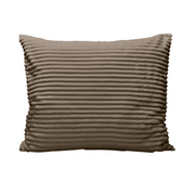Zelesta Special Teddy Groove Kussensloop Set Van 2 - Taupe