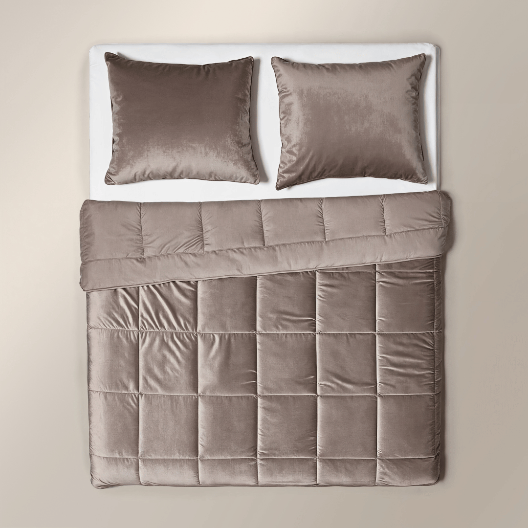 Zelesta Special Velvet Dekbed - Taupe