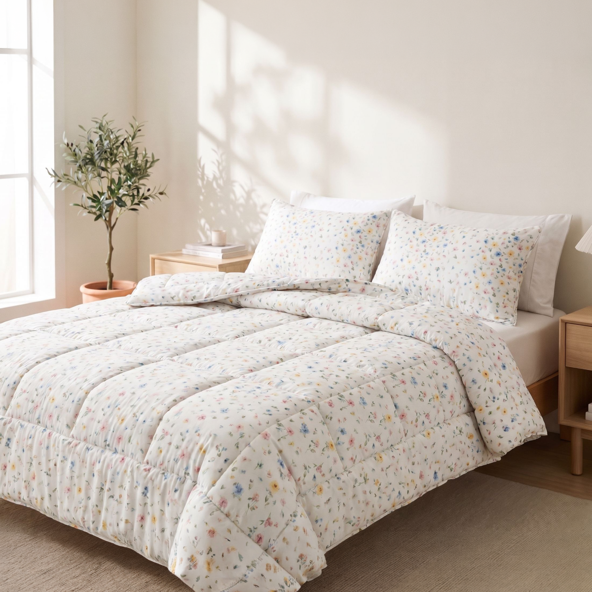 Zelesta Comfort Design Zomerdekbed - Spring Bloom