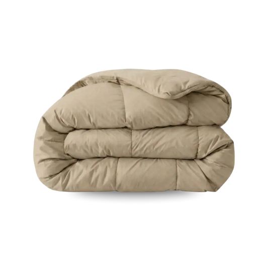 Zelesta Pure Uni Cotton Duvet - Taupe Blush