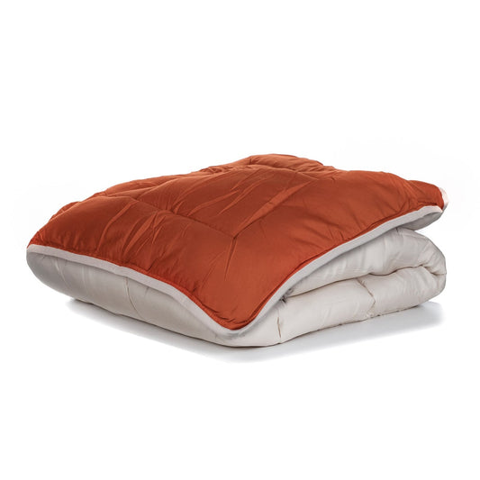 Zelesta Everyday Duo Dekbed - Lichtgrijs & Gember