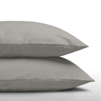 Zelesta Everyday Uni Pillowcase Set Of 2 - Soft Grey