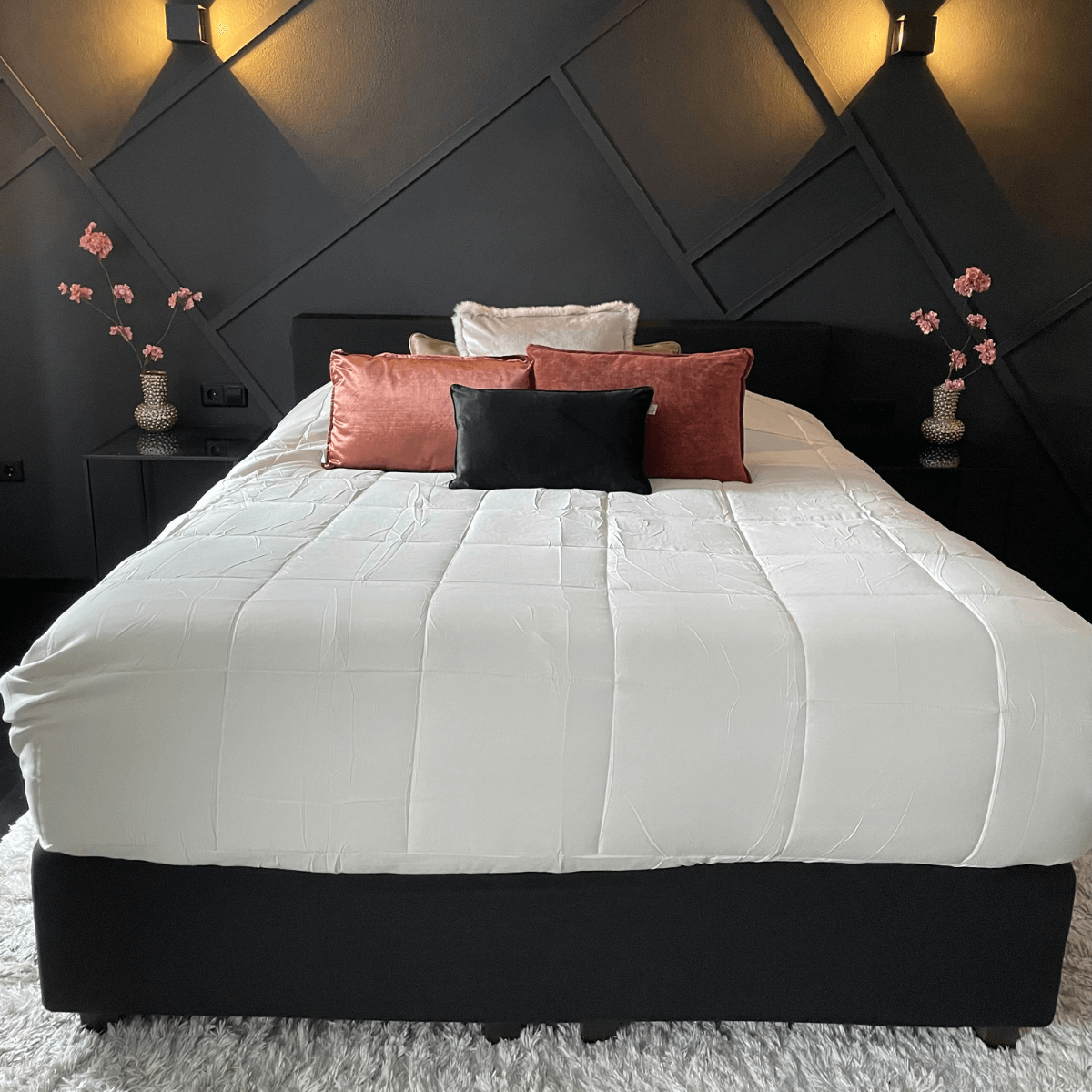 Zelesta Everyday Duo Dekbed - Blauw & Mastic