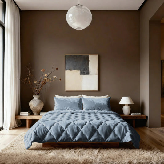 Zelesta Special Flanellen Uni Dekbed - Blauw