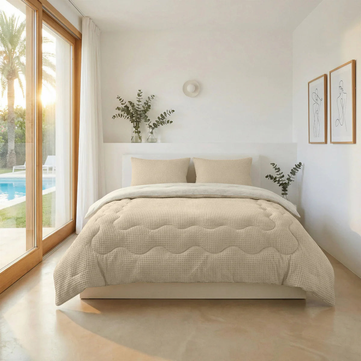 Zelesta Special Cooling Serene Summer Duvet - Sand
