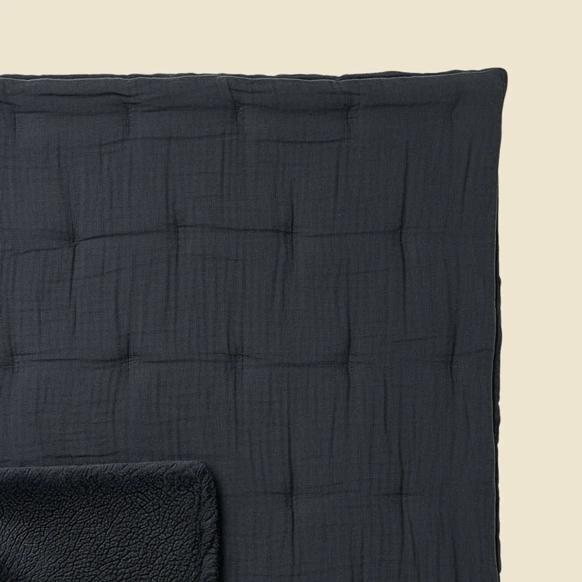 Zelesta Special Teddy Katoenen Mousseline Dekbed - Antraciet