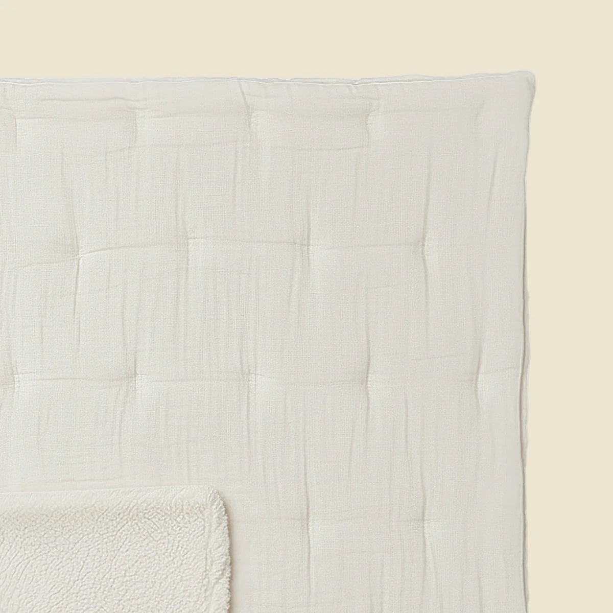 Zelesta Special Teddy Cotton Muslin Duvet - Beige