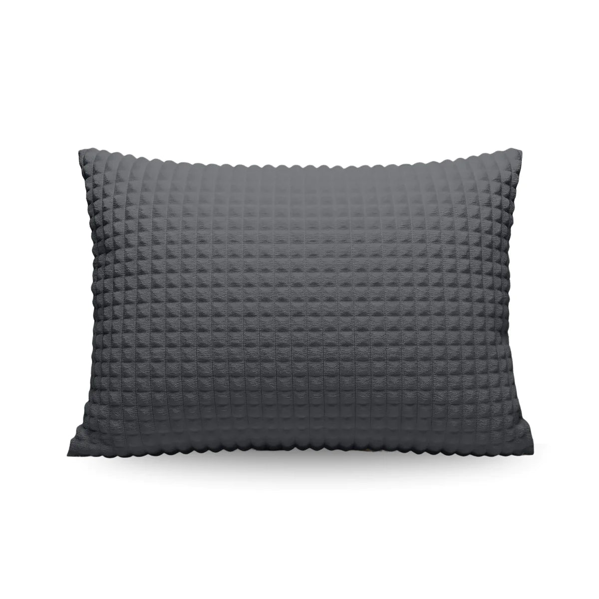 Zelesta Special Teddy Check Kussensloop Set van 2 - Antraciet