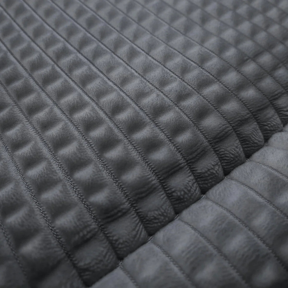 Zelesta Special Teddy Check Dekbed - Antraciet