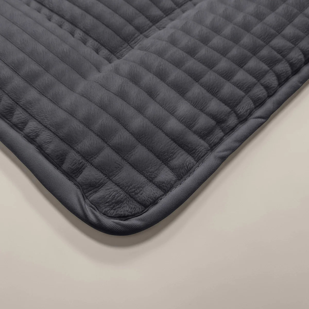 Zelesta Special Teddy Check Dekbed - Antraciet