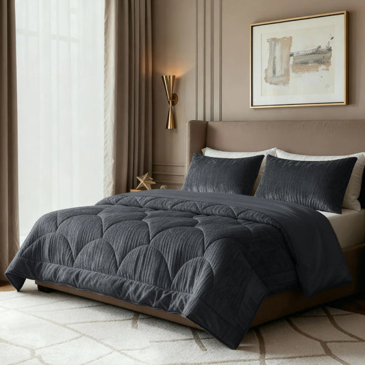 Zelesta Special Velvet Chique Dekbed - Antraciet