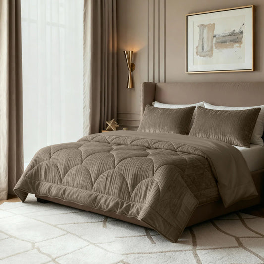 Zelesta Special Velvet Chique Dekbed - Taupe