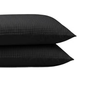 Zelesta Special Velvet Chic Pillowcase Set Of 2 - Black