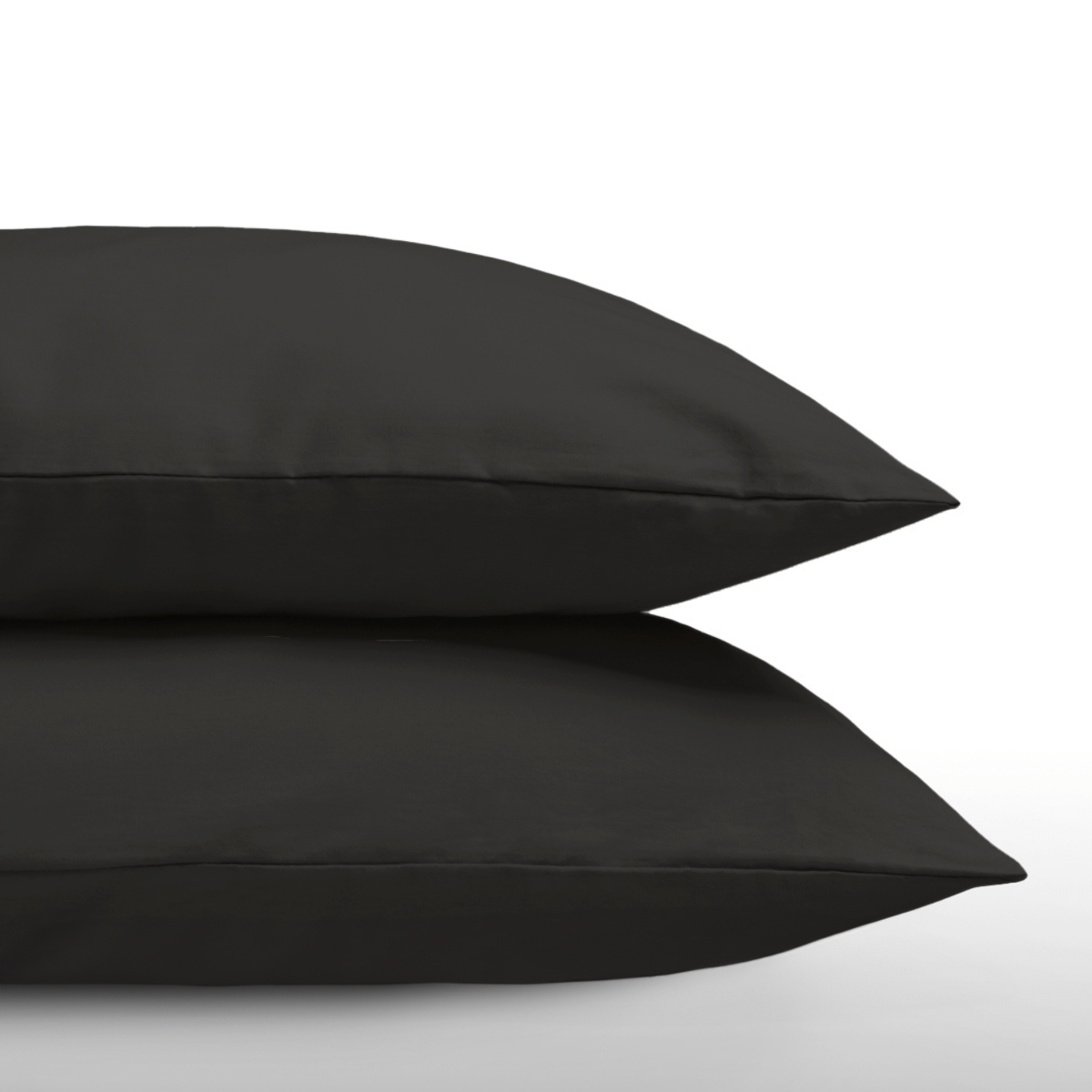 Zelesta Everyday Uni Pillowcase Set Of 2 - Black