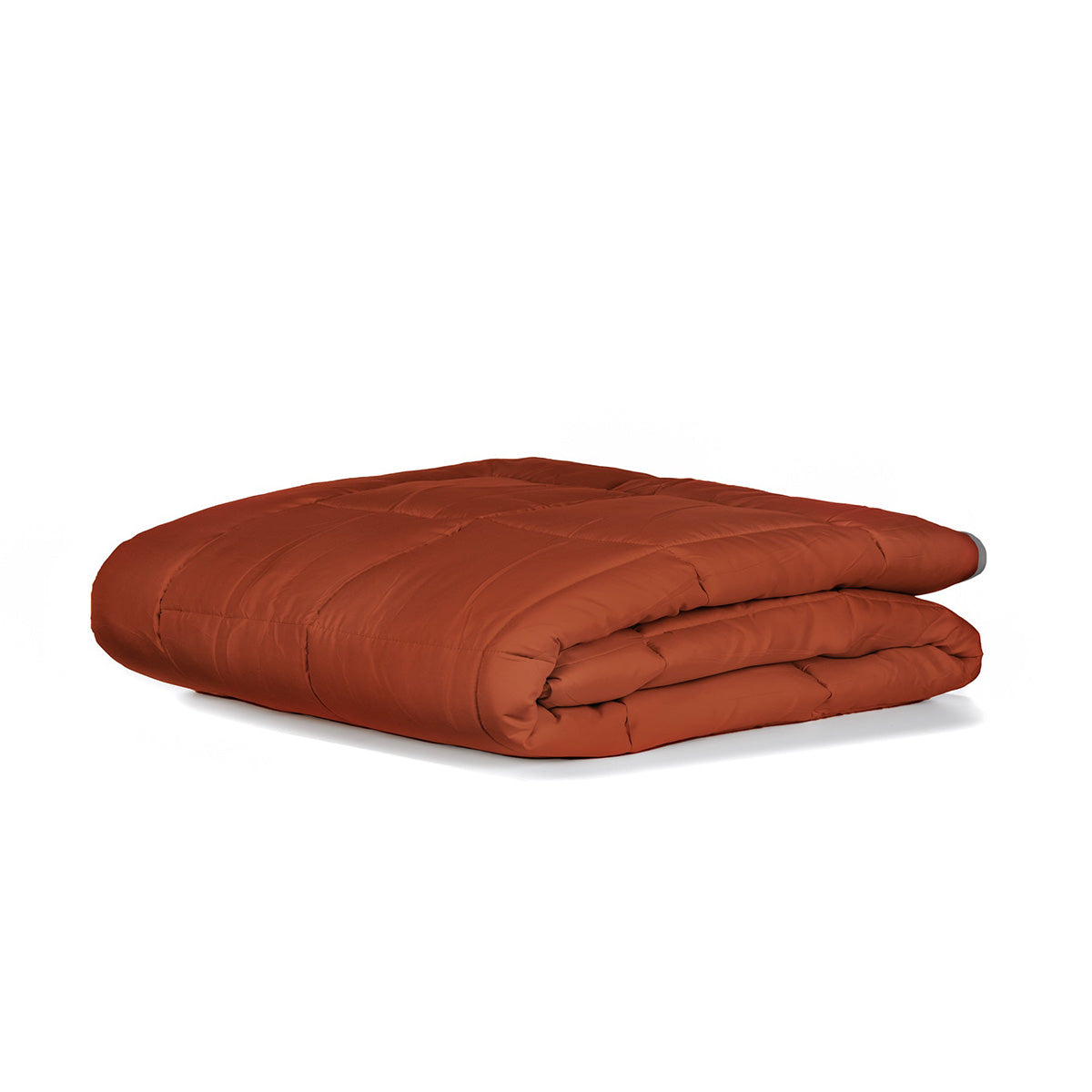 Zelesta Everyday Duo Zomerdekbed - Lichtgrijs & Gember