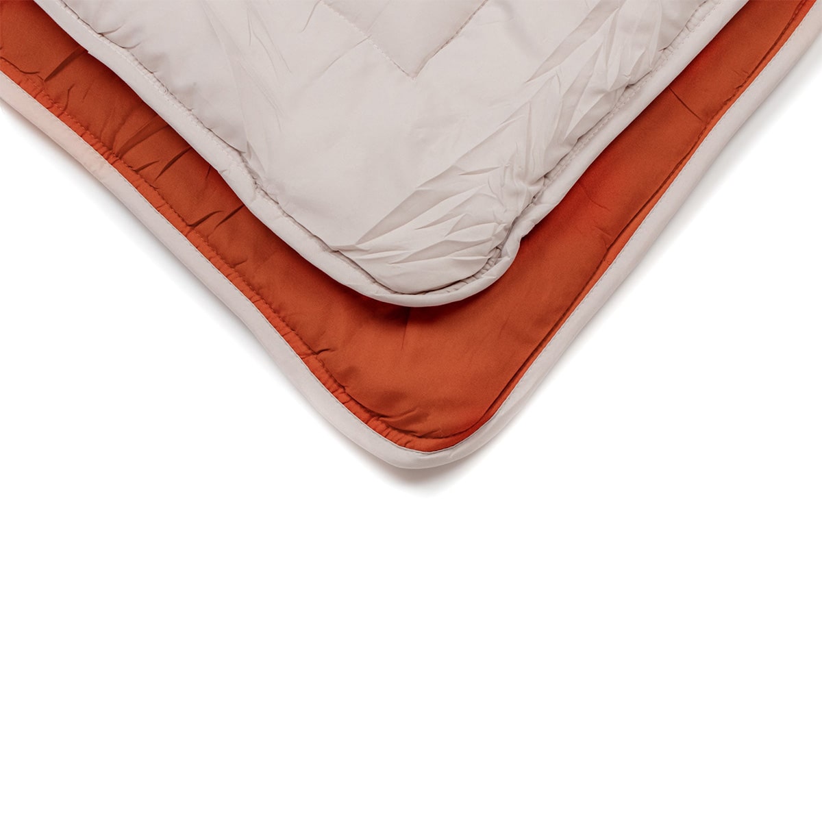 Zelesta Everyday Duo Zomerdekbed - Lichtgrijs & Gember