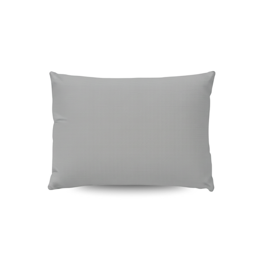 Zelesta Pure Uni Katoenen Kussensloop Set van 2 - Ochtendgrijs